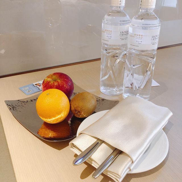 風景美好的Courtyard by Marriott Taipei 台北六福萬怡