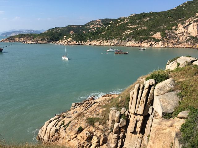 蒲台高崗上觀景