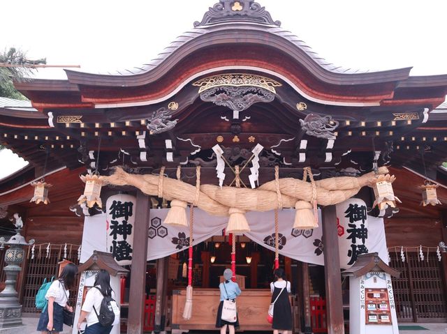 博多歷史悠久的櫛田神社