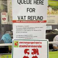 Big C supper center 6% VAT refund for Tourist