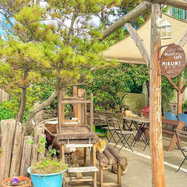 일본 시골마을 감성의 귀여운 카페, 미쿠니