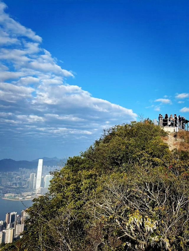 🤩從西高山遠眺維港全景🌇
