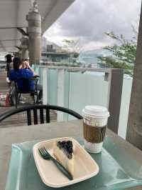 🥰對住無敵海景悠閒嘆咖啡☕️