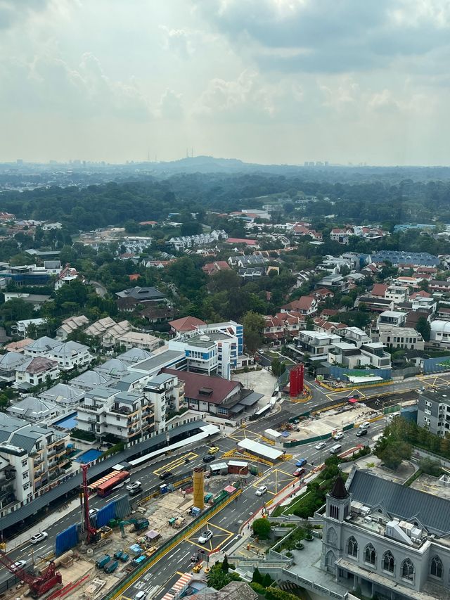 Restaurant with a view at SKY22