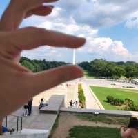 พาไป Lincoln Memorial