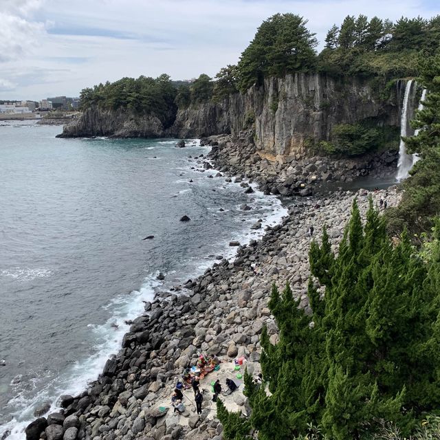 Only Waterfall in Asia direct into the Sea! 