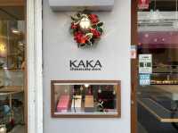 福岡・西新。福岡で人気のチーズケーキ専門店『KAKA』でイートインを楽しむ