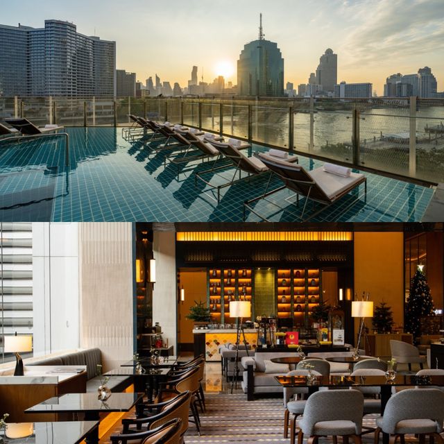 Millenium Hilton พักริมแม่น้ำเจ้าพระยาวิวพาโนรามา