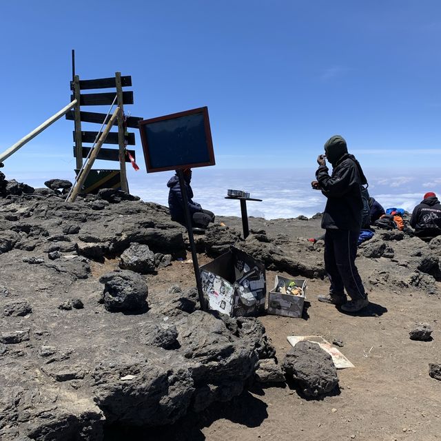 the majestic Peak of Kilimanjaro