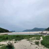 香港最美海岸景點之一，鹹田灣😍