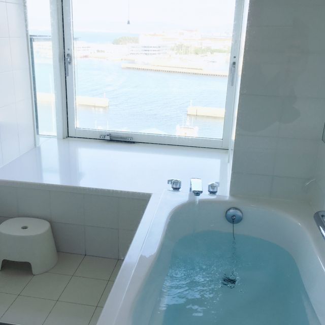 【福岡ホテル】バルコニー付！海を見ながらリラックスタイム。ホテルマリノアリゾート福岡