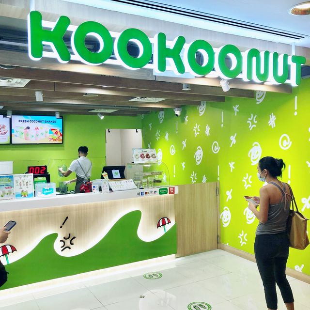 Refreshing Coconut Shake Anyone ?