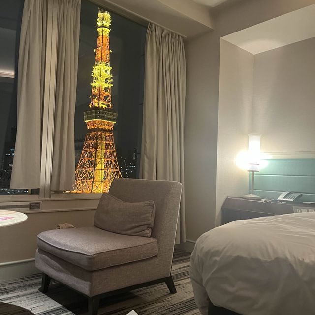 【東京タワーの真横ホテル🗼】ザプリンスパークタワーホテル！