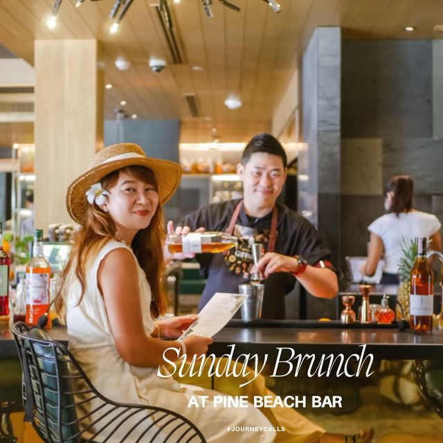 Sunday Brunch at Pine Beach Bar