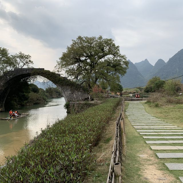 Historic Bridge in Yangshuo