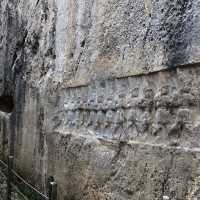 ヒッタイト王国の聖なる岩場　ヤズルカヤ　世界遺産