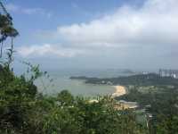 Jingshan Park in Zhuhai taking a cable car haa