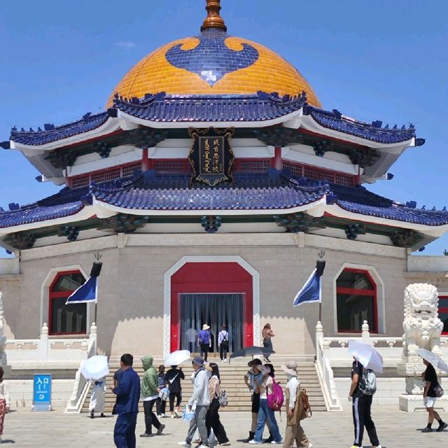 Inner Mongolia. Genghis Khan Mausoleum