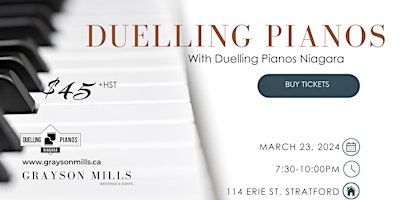 Grayson Mills Duelling Pianos with Duelling Pianos Niagara | Grayson Mills