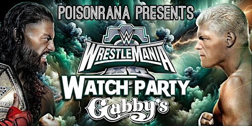 WrestleMania XL Watch Party | Gabby's - King West
