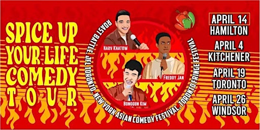 Spice Up Your Life Comedy Tour @ The Staircase (Hamilton) | The Staircase
