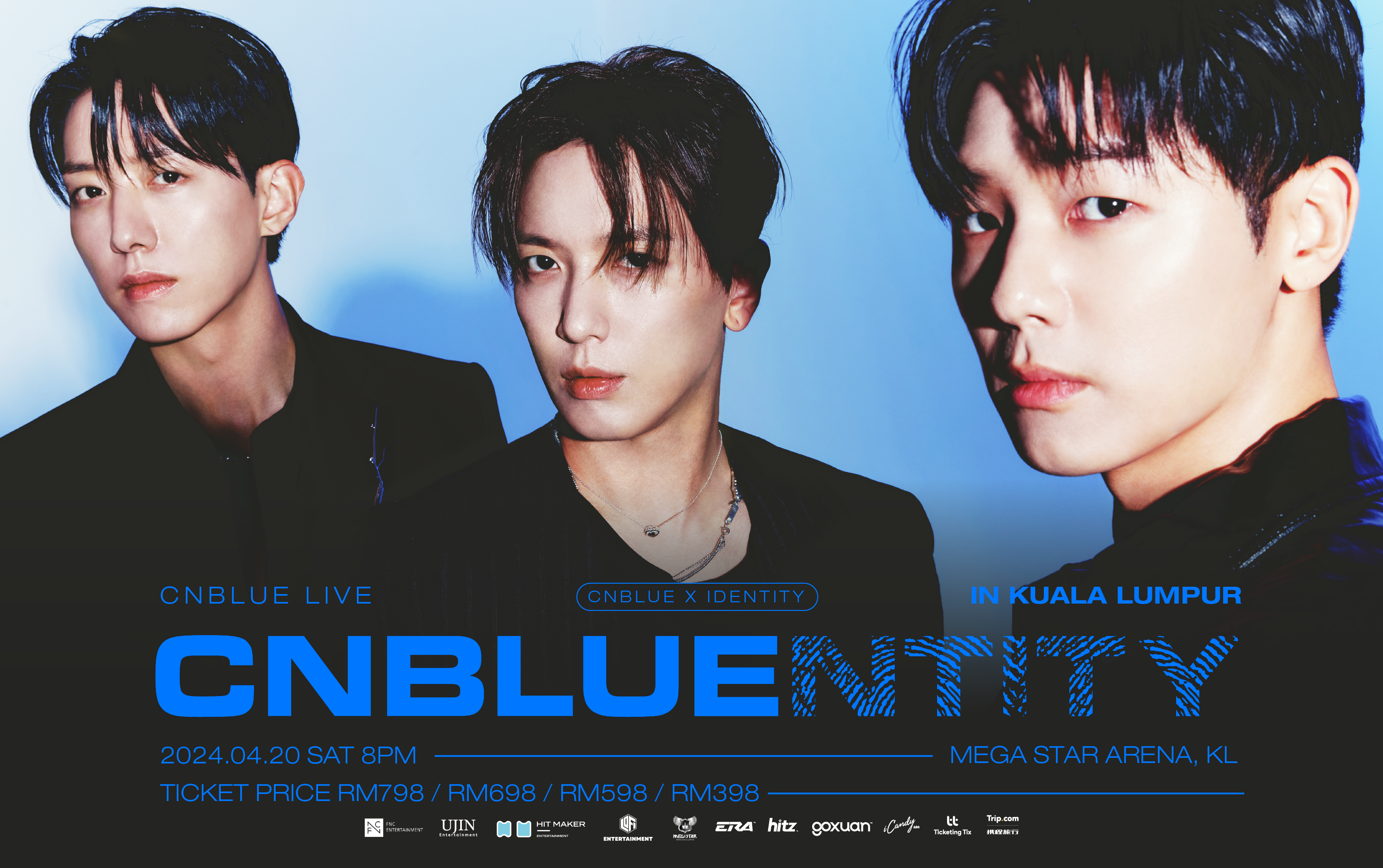 2024 CNBLUE LIVE TOUR 'CNBLUENTITY' IN MALAYSIA | Mega Star Arena KL