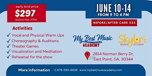 Musical Theater Camp | 2814 Norman Berry Dr