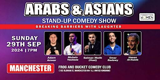 Arabs & Asians Charity Stand-up Comedy Show Manchester | Frog and Bucket Comedy Club