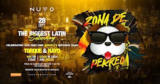 ZONA DE PERREO- WIN ON STAGE ! | Nuvo Toronto