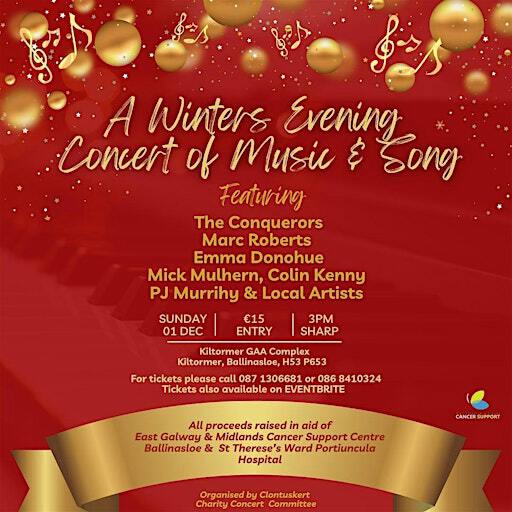 A Winter's Evening Concert of Music and Song | Kiltormer GAA Complex