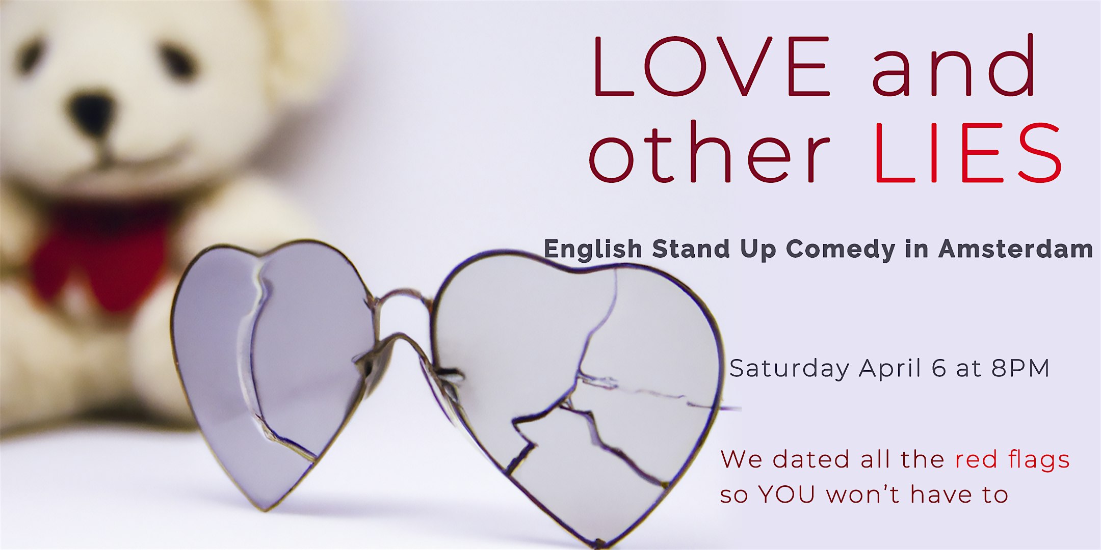 Love and Other Lies: An English Stand-Up Comedy Show on Dating - Amsterdam | Bar Pekky