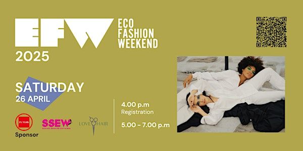 Eco Fashion Weekend  Awards & Showcase, Saturday 26 April 4 pm to 7 pm! | Ida's Bar