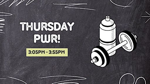 Thursday PWR! | Park Nicollet Struthers Parkinson's Center