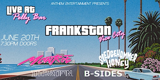FRANKSTON VICE CITY - Live at the Pelly Bar | Pelly Bar