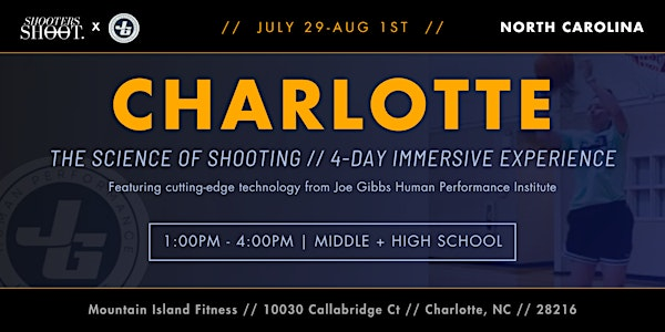 NC - 4-Day Immersive Biomechanic Lab Clinic w/ JGHPI | Joe Gibbs Human Performance Institute