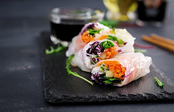 Summer Rolls: A Cool & Refreshing Summer Essential | Teaching Kitchen at the Davis Food Co-op