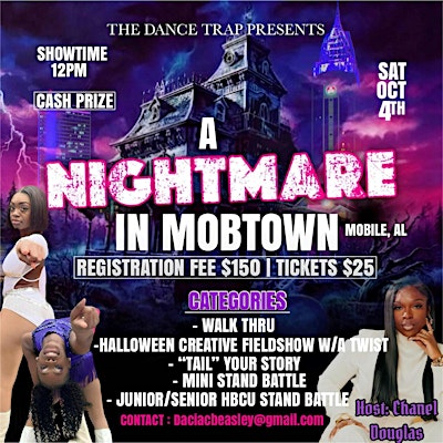 A Nightmare in Mobtown Dance Competition | Harmon-Thomas Playground Community Center