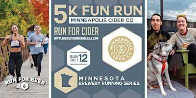 5k Beer Run x Minneapolis Cider Co | 2025 MN Brewery Running Series | Minneapolis Cider Company