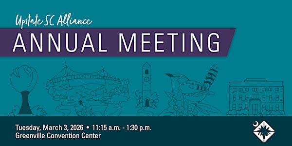 Upstate SC Alliance 2026 Annual Meeting Luncheon | Greenville Convention Center