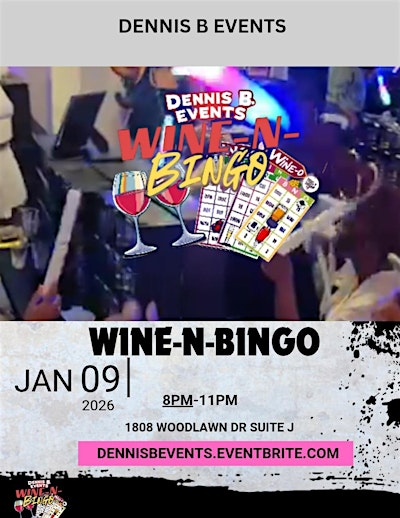 WINE-N-BINGO 01-09-2026 | Ballroom at 1808 STARS