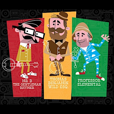 Professor Elemental + Mr B The Gentleman Rhymer + Thomas Benjamin Wild Esq. | Patterns, Brighton