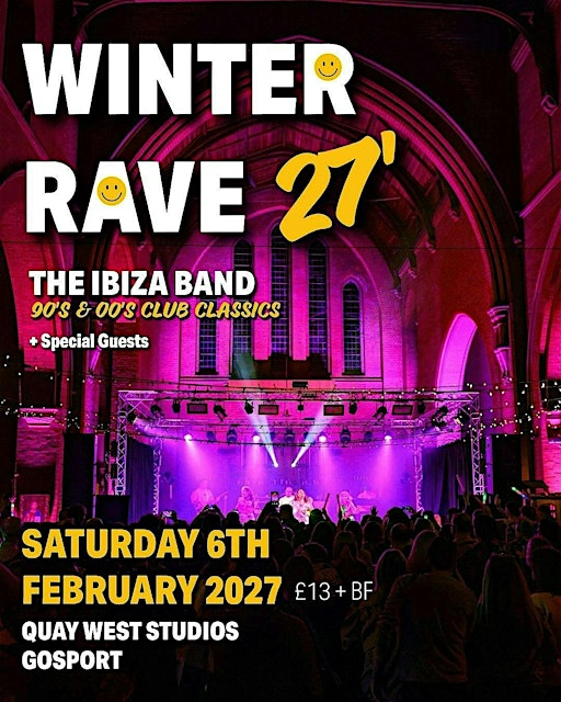 WINTER RAVE 27' | Quay West Studios Ltd