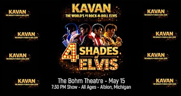 KAVAN - 4 Shades of Elvis | Bohm Theatre