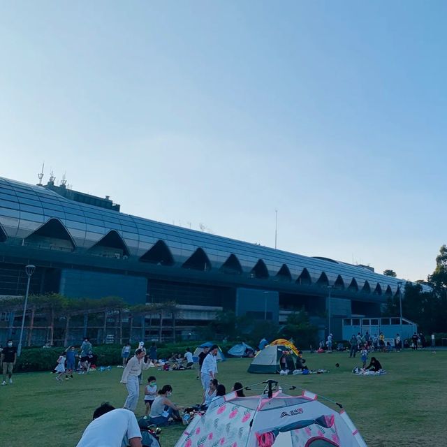 啟德跑道公園-看日落的好地方