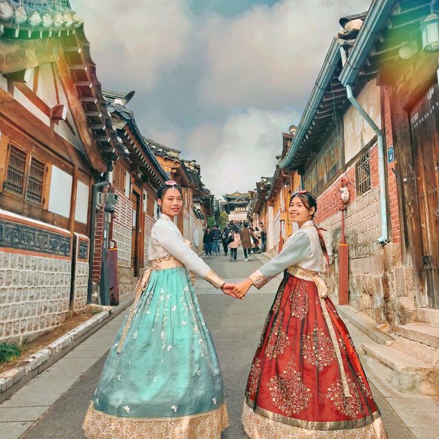 Làng cổ Bukchon Hanok có gì đẹp🧐🧐