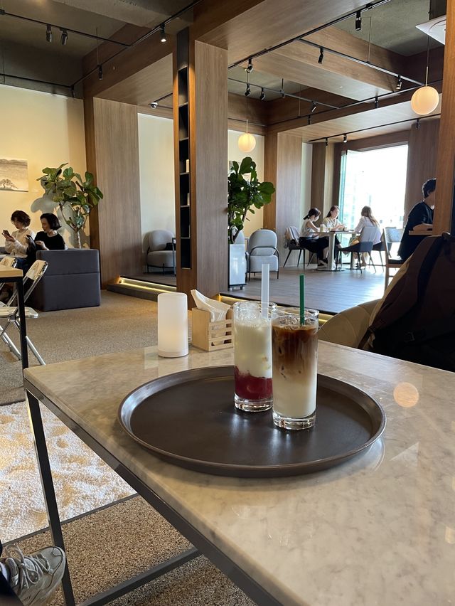 청와대가 보이는 뷰 좋은 카페