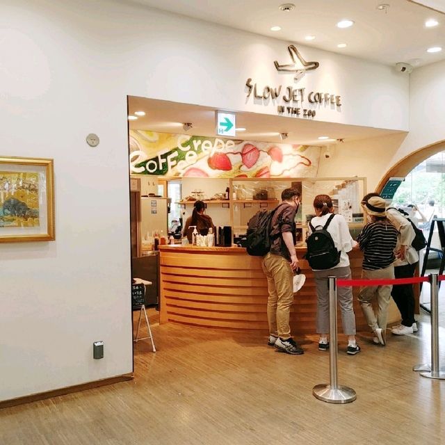 京都市動物園　図書館カフェ　SLOW JET COFFEE IN THE ZOO