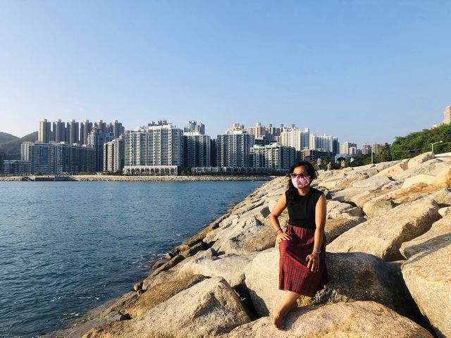 Stroll along  Tseung Kwan O Promenade 🤩🤩