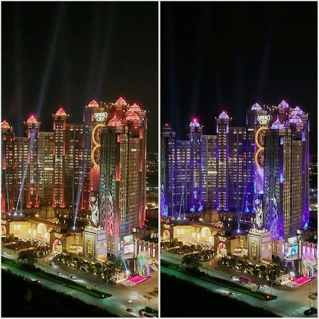 Stunning view of Studio City Of Macau