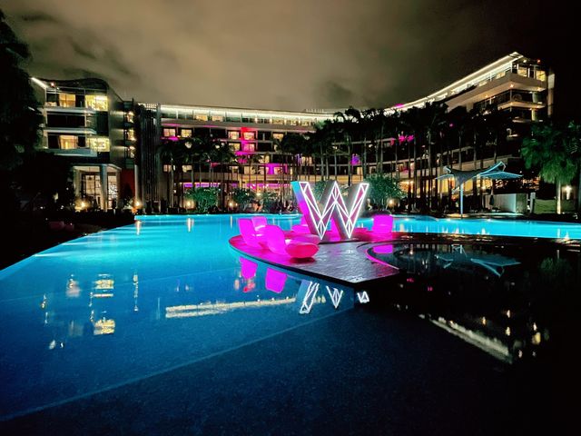 Largest hotel resort swimming pool in SG